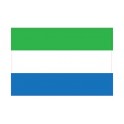 Autocollant Drapeau Sierra Leone sticker flag