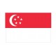 Autocollant Drapeau Singapore Singapour sticker flag