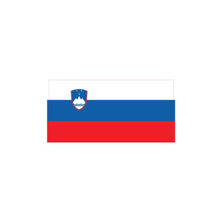 Autocollant Drapeau Slovenia Slovénie sticker flag