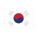 Autocollant Drapeau South Korean Corée, République sticker flag