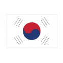 Autocollant Drapeau South Korean Corée, République sticker flag