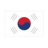 Autocollant Drapeau South Korean Corée, République sticker flag