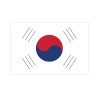 Autocollant Drapeau South Korean Corée, République sticker flag
