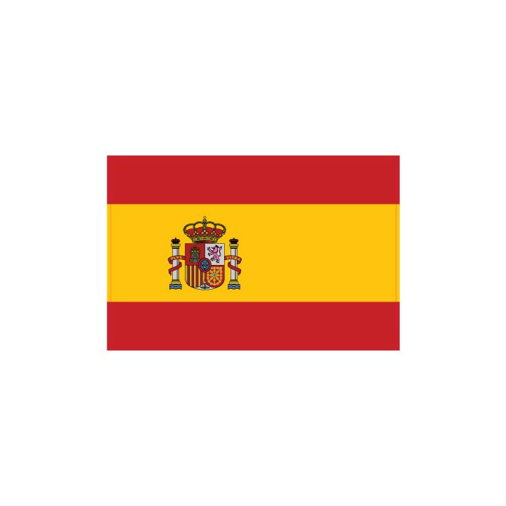 Autocollant Drapeau Spain Espagne sticker flag