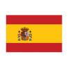 Autocollant Drapeau Spain Espagne sticker flag