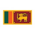 Autocollant Drapeau Sri Lanka sticker flag