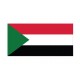 Autocollant Drapeau Sudan Soudan sticker flag
