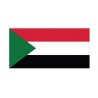 Autocollant Drapeau Sudan Soudan sticker flag
