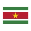 Autocollant Drapeau Suriname sticker flag