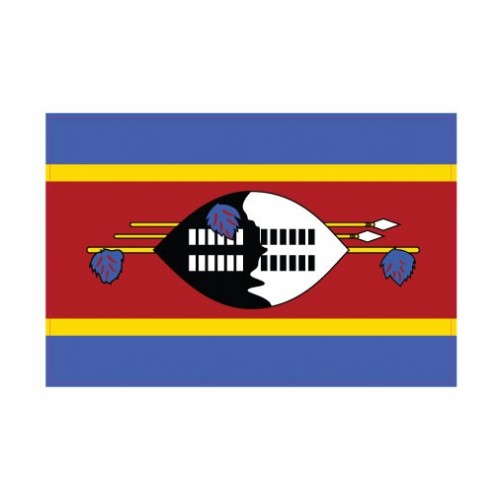 Autocollant Drapeau Swaziland sticker flag