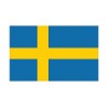 Autocollant Drapeau Sweden Suède sticker flag