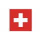 Pegatina de la Bandera de Suiza Swiss calcomanía de la bandera