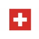 Sticker Flag of Switzerland Swiss decal flag