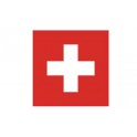 Autocollant Drapeau Switzerland Suisse sticker flag