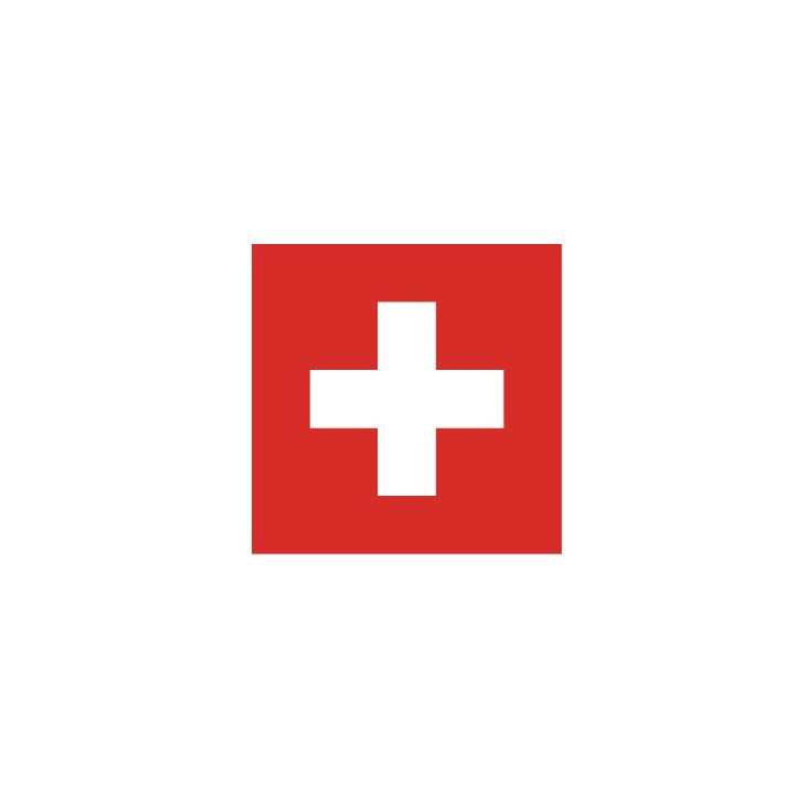 Autocollant Drapeau Switzerland Suisse sticker flag