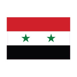 Autocollant Drapeau Syria Syrienne sticker flag