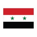 Autocollant Drapeau Syria Syrienne sticker flag