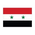 Autocollant Drapeau Syria Syrienne sticker flag