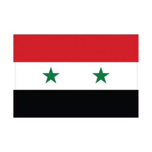 Autocollant Drapeau Syria Syrienne sticker flag