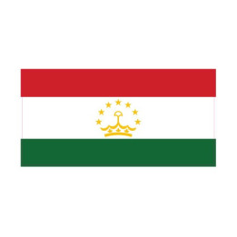 Autocollant Drapeau Tajikistan Tadjikistan sticker flag