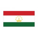 Autocollant Drapeau Tajikistan Tadjikistan sticker flag