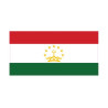 Autocollant Drapeau Tajikistan Tadjikistan sticker flag