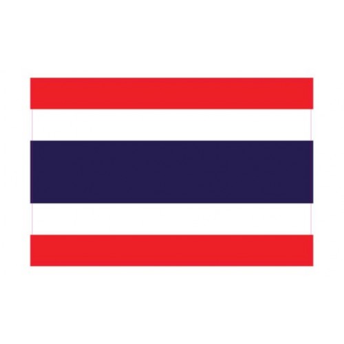 Autocollant Drapeau Thailand Thaïlande sticker flag