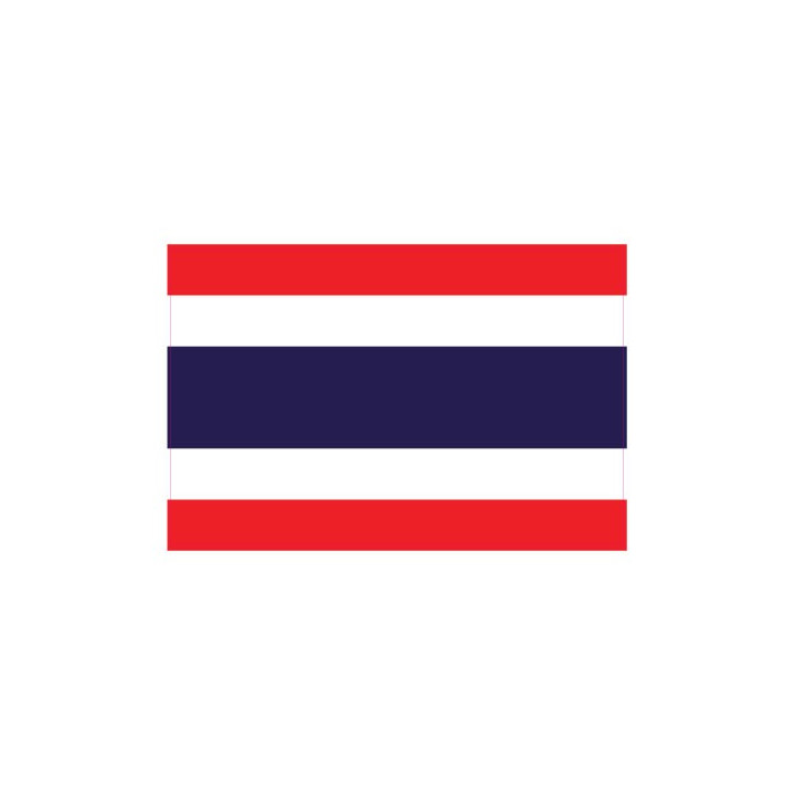 Autocollant Drapeau Thailand Thaïlande sticker flag