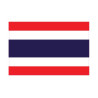 Autocollant Drapeau Thailand Thaïlande sticker flag