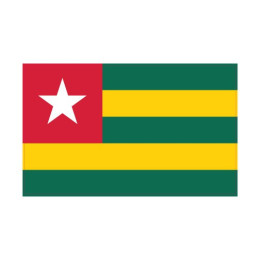 Autocollant Drapeau Togo sticker flag