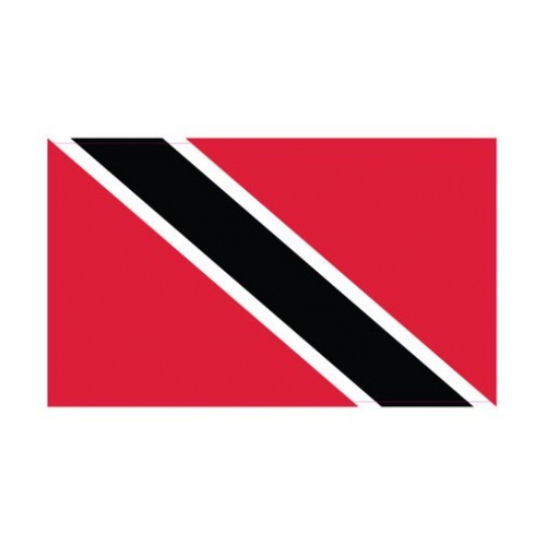 Autocollant Drapeau Trinidad and Tobago Trinité-et-Tobago sticker flag