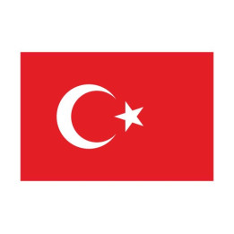 Autocollant Drapeau Turkey Turquie sticker flag