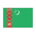 Autocollant Drapeau Turkmenistan Turkménistan sticker flag