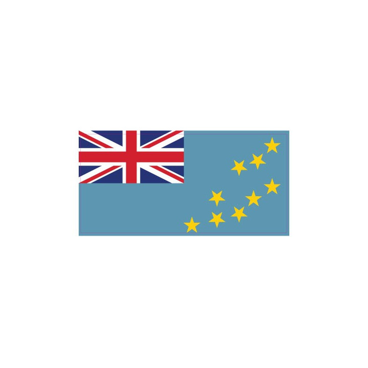 Autocollant Drapeau Tuvalu sticker flag