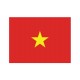 Pegatina de la Bandera de VietNam vietnamita pegatina de la bandera