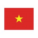 Autocollant Drapeau VietNam Viêt Nam sticker flag