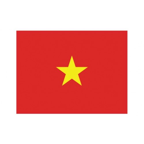 Autocollant Drapeau VietNam Viêt Nam sticker flag