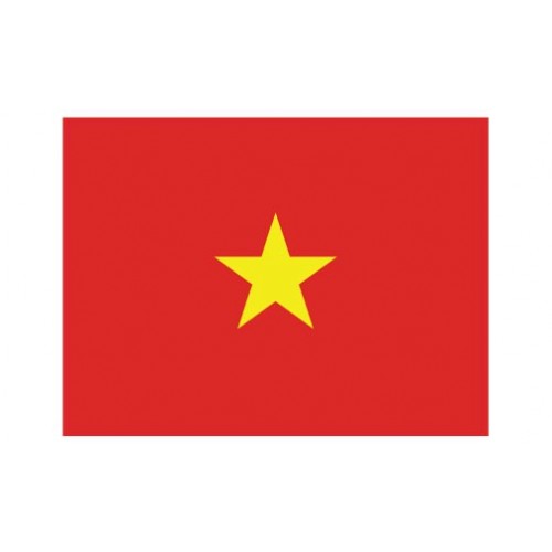 Autocollant Drapeau VietNam Viêt Nam sticker flag