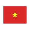 Pegatina de la Bandera de VietNam vietnamita pegatina de la bandera