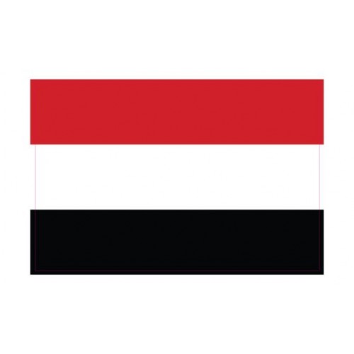 Autocollant Drapeau Yemen Yémen sticker flag