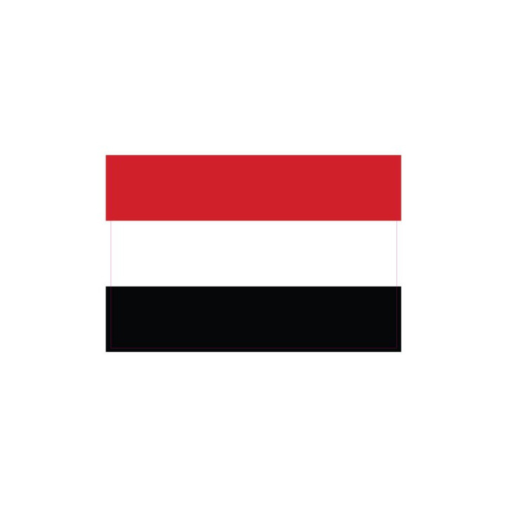 Autocollant Drapeau Yemen Yémen sticker flag