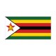 Autocollant Drapeau Zimbabwe sticker flag