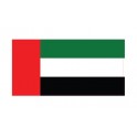 Autocollant Drapeau United Arab Emirates Émirats Arabes Unis sticker flag