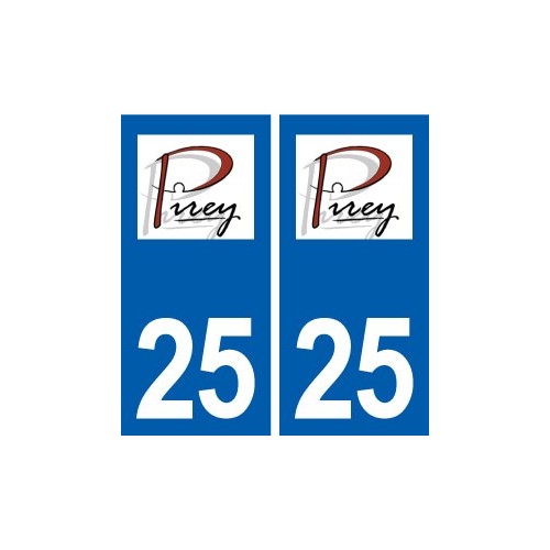 25 Pirey logo autocollant plaque stickers
