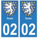 02 Als stadt-aufkleber platte