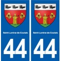 44  Saint-Lumine-de-Coutais blason ville autocollant plaque stickers