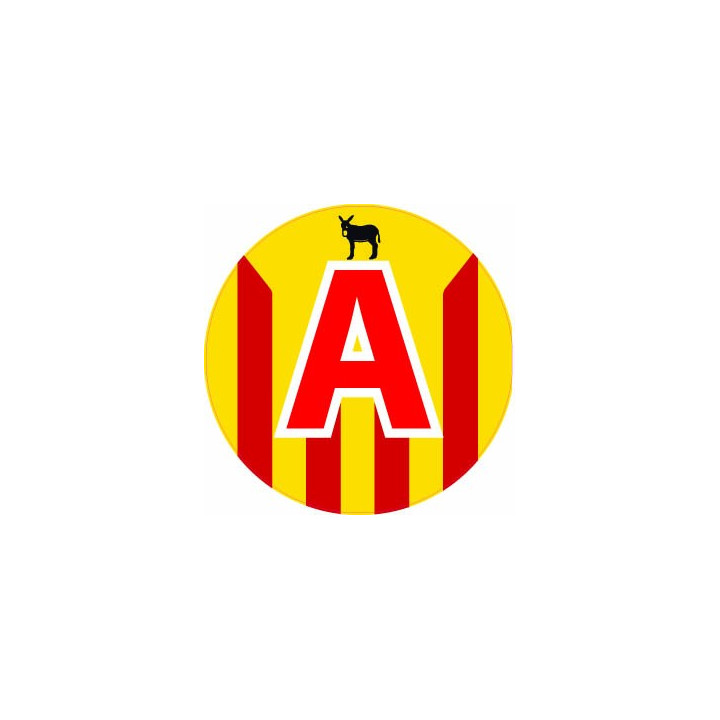 A jeune conducteur apprenti autocollant adhésif Catalan burro simple