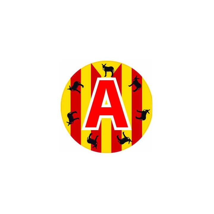 A jeune conducteur apprenti autocollant adhésif Catalan multi-burro 