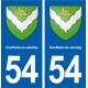 54 Conflans-en-Jarnisy blason autocollant plaque stickers ville