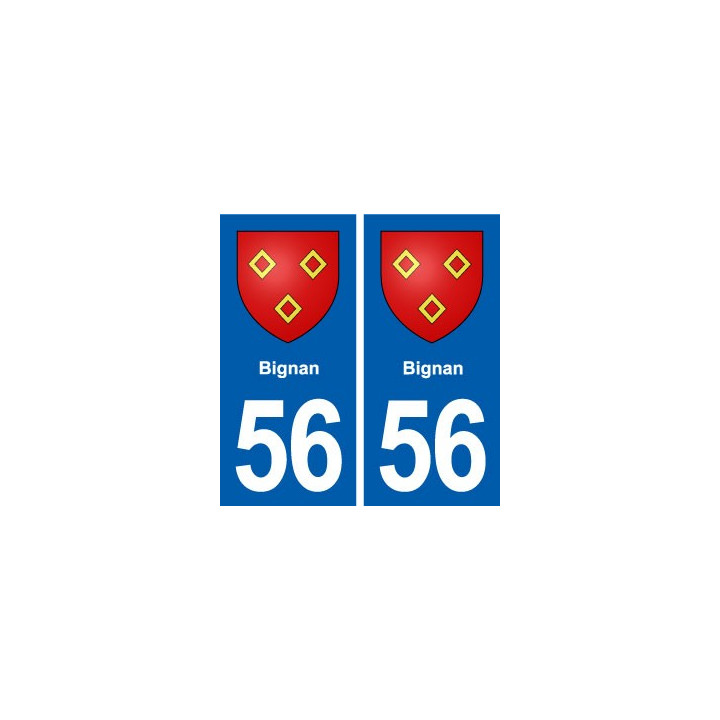 56 Surzur blason autocollant plaque stickers ville